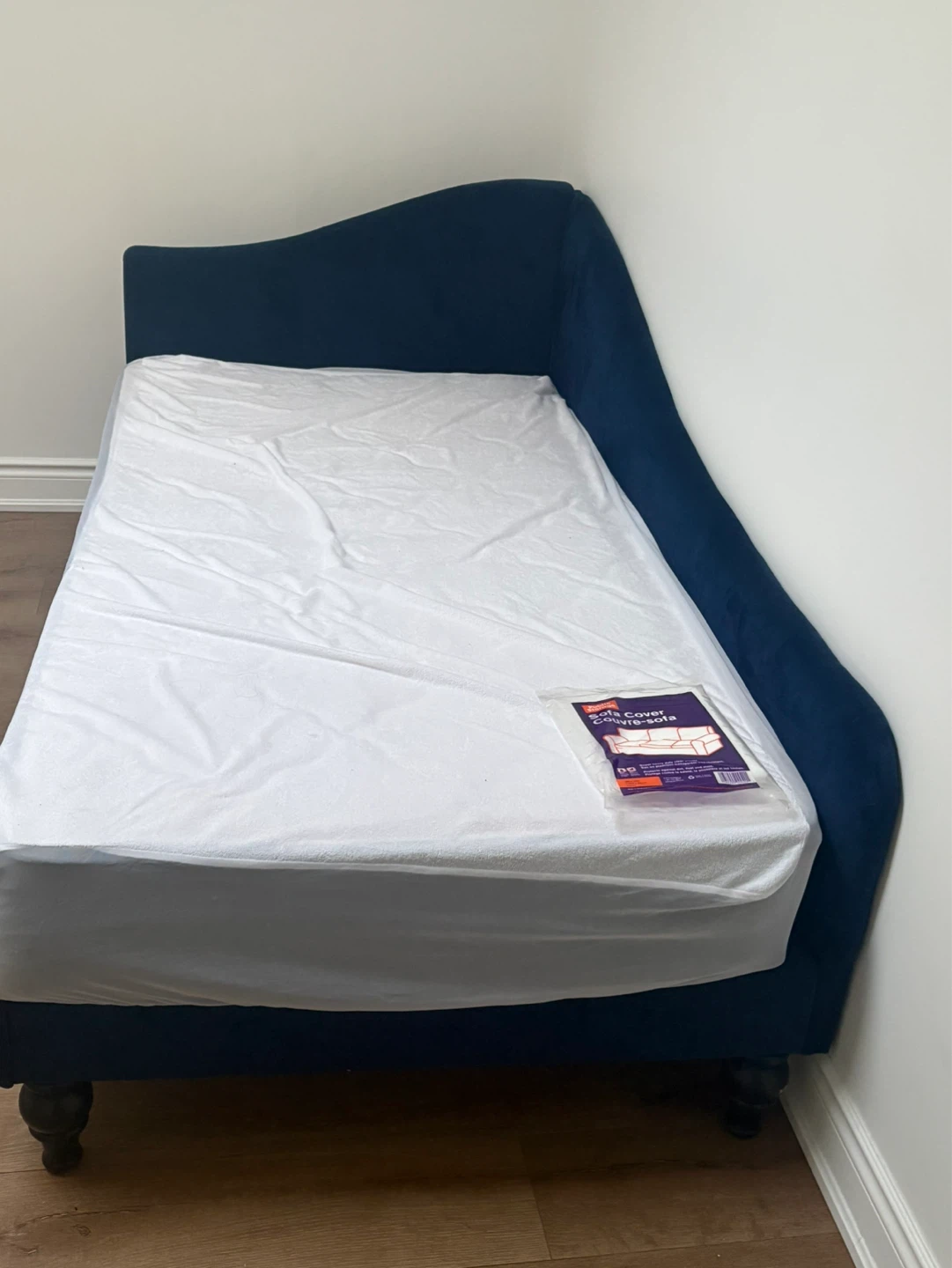Navy Blue Chaise Lounge Daybed - photo 2