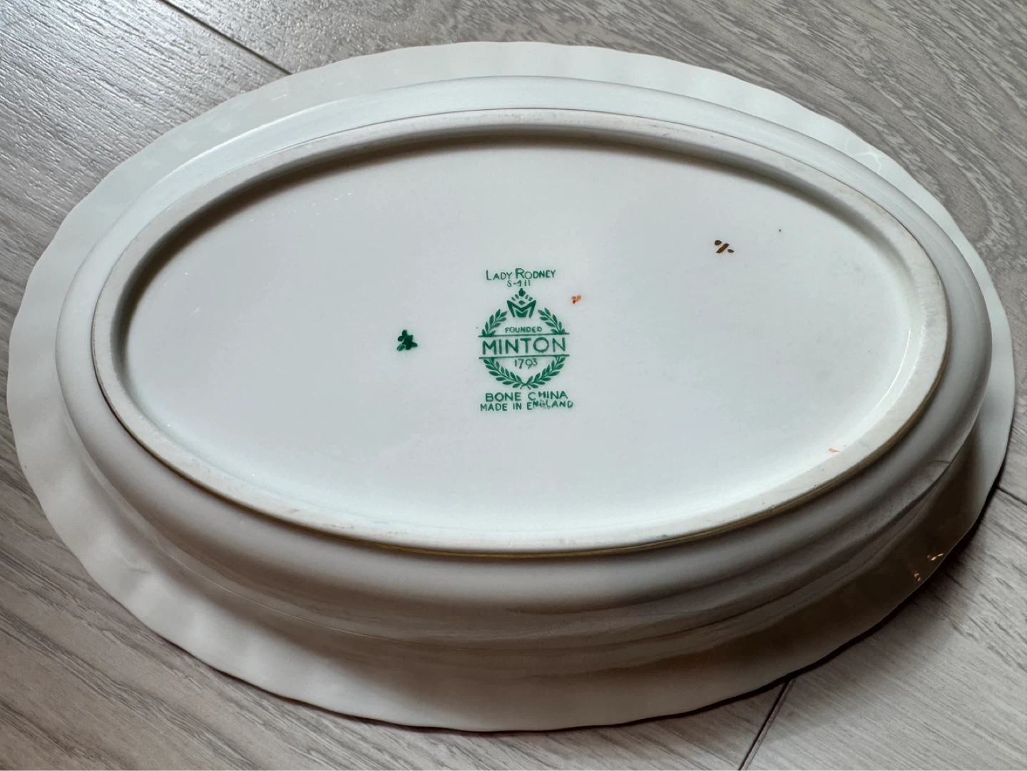 Vintage Minton "Lady Rodney" Fine Bone China Service Set-62 Pc - photo 3