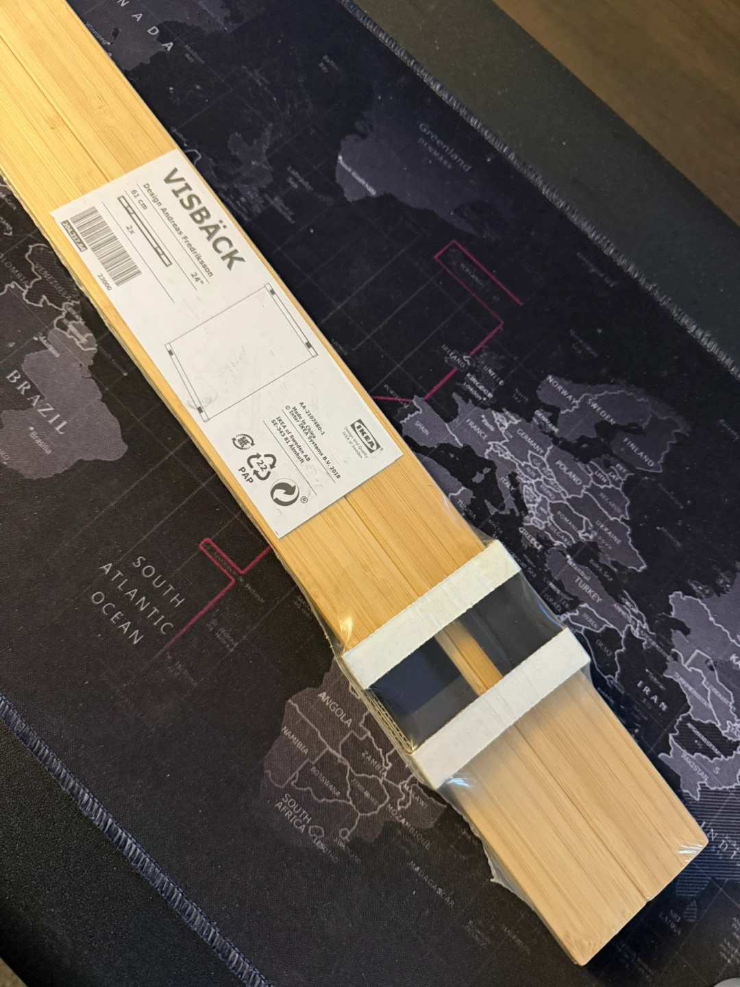 IKEA VISBÄCK Bamboo Blind 61 cm / 24"