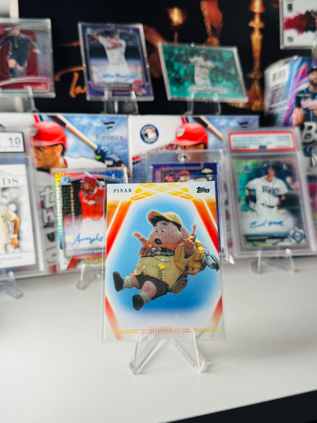 Topps Pixar Russell Trading Card