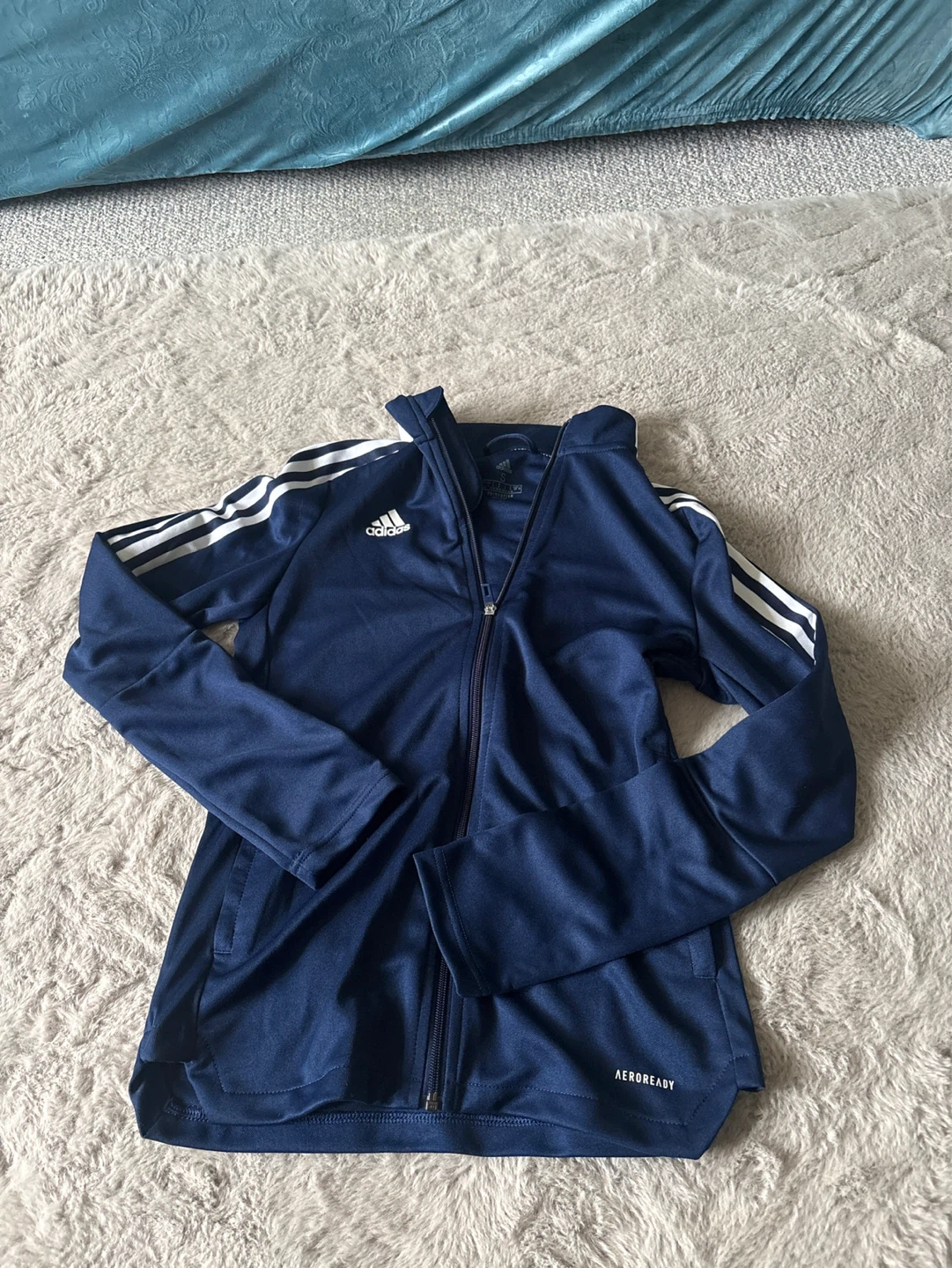 Adidas AEROREADY Track Jacket - Navy Blue