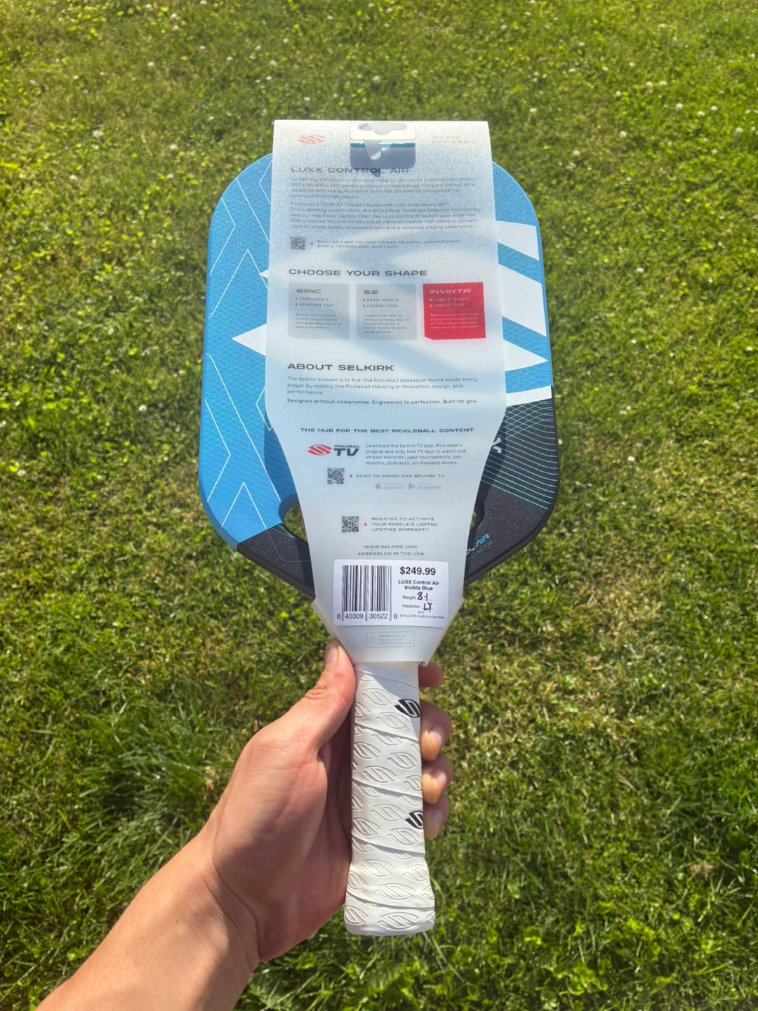 Selkirk Luxx Control Air Pickleball Paddle - photo 2