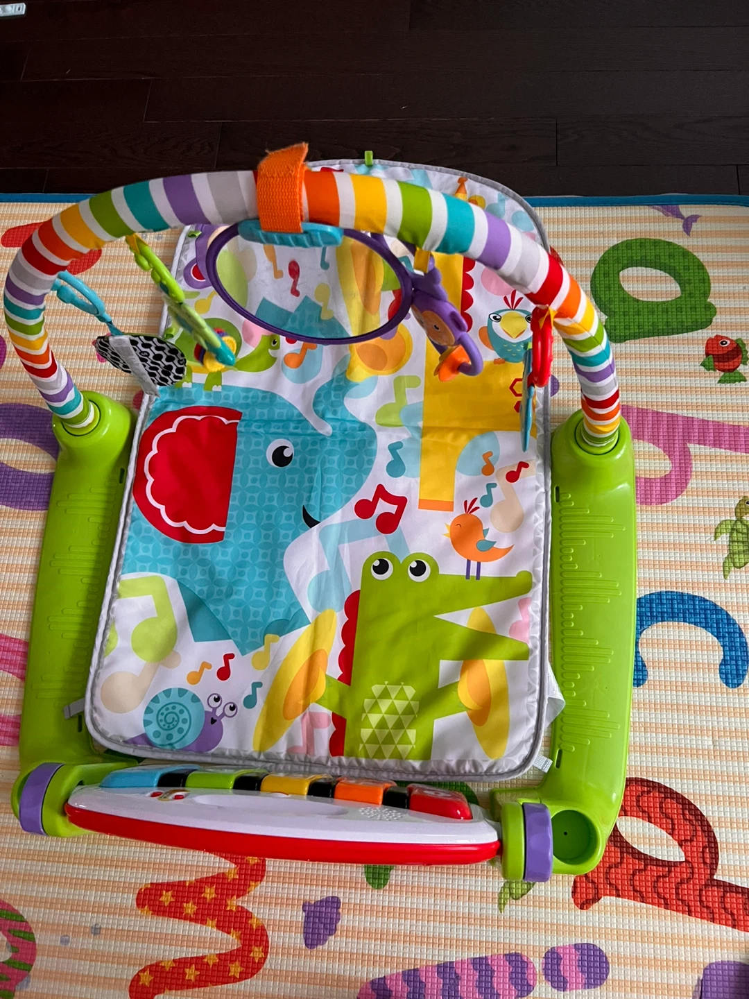 Fisher-Price Deluxe Kick & Play Piano Gym - photo 2
