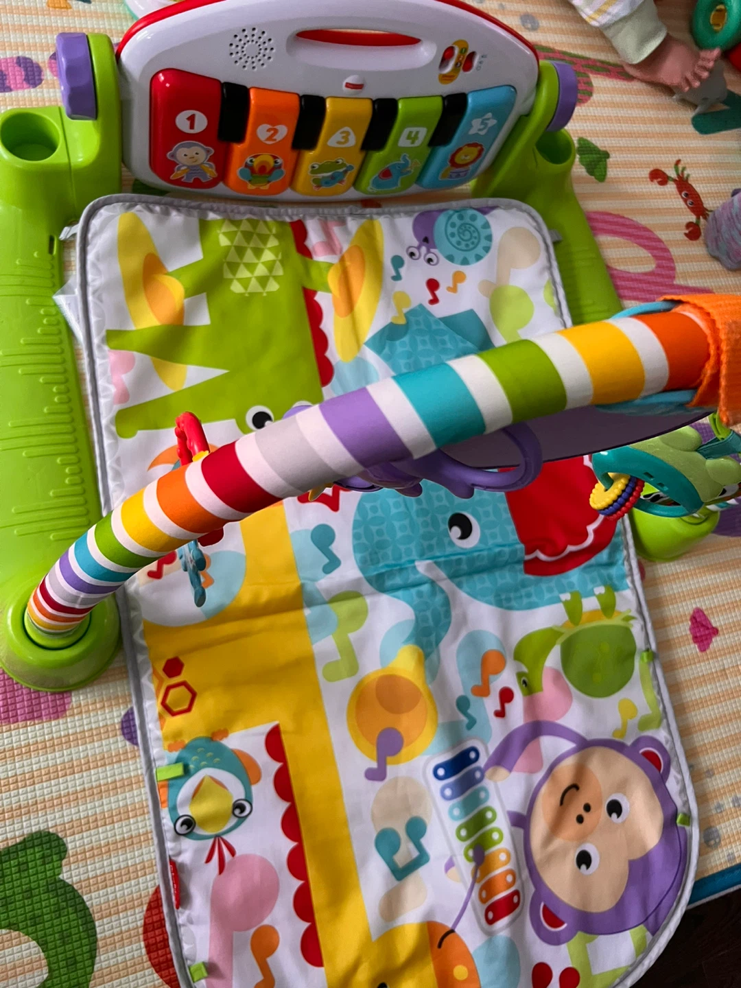 Fisher-Price Deluxe Kick & Play Piano Gym - photo 4
