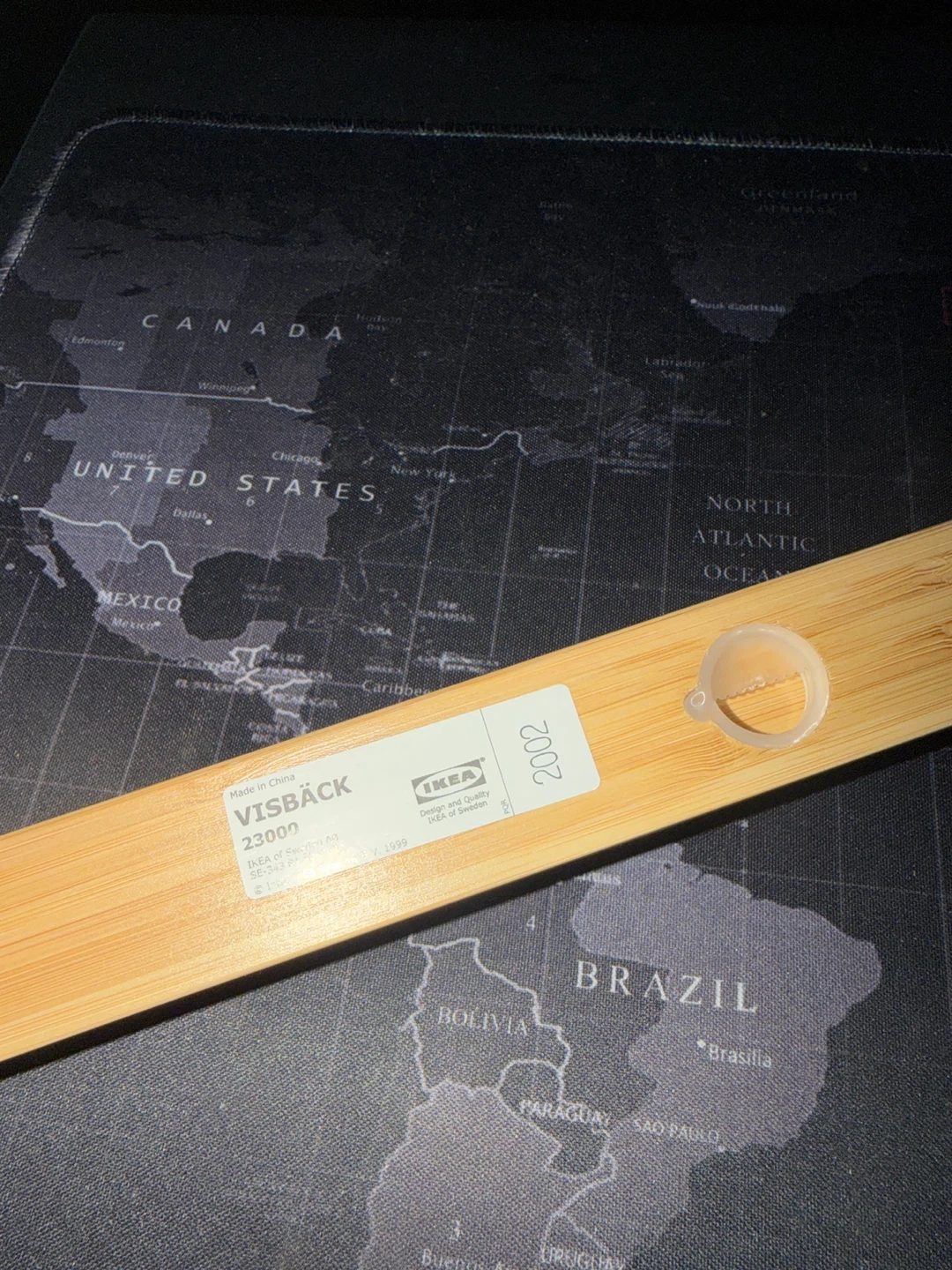 VISBÄCK Poster hanger, bamboo, 24”