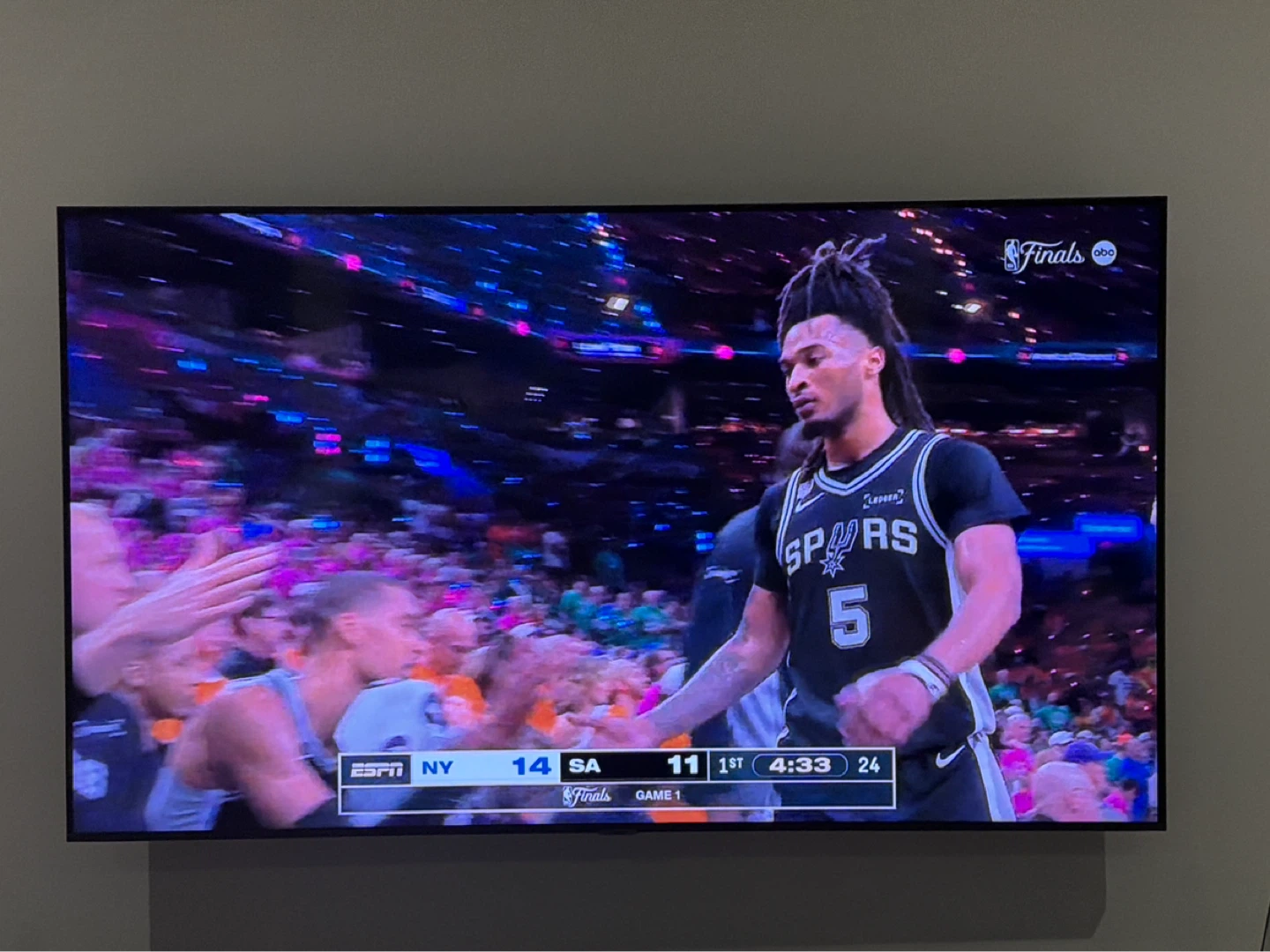 58 inch 4KUHD Samsung TV