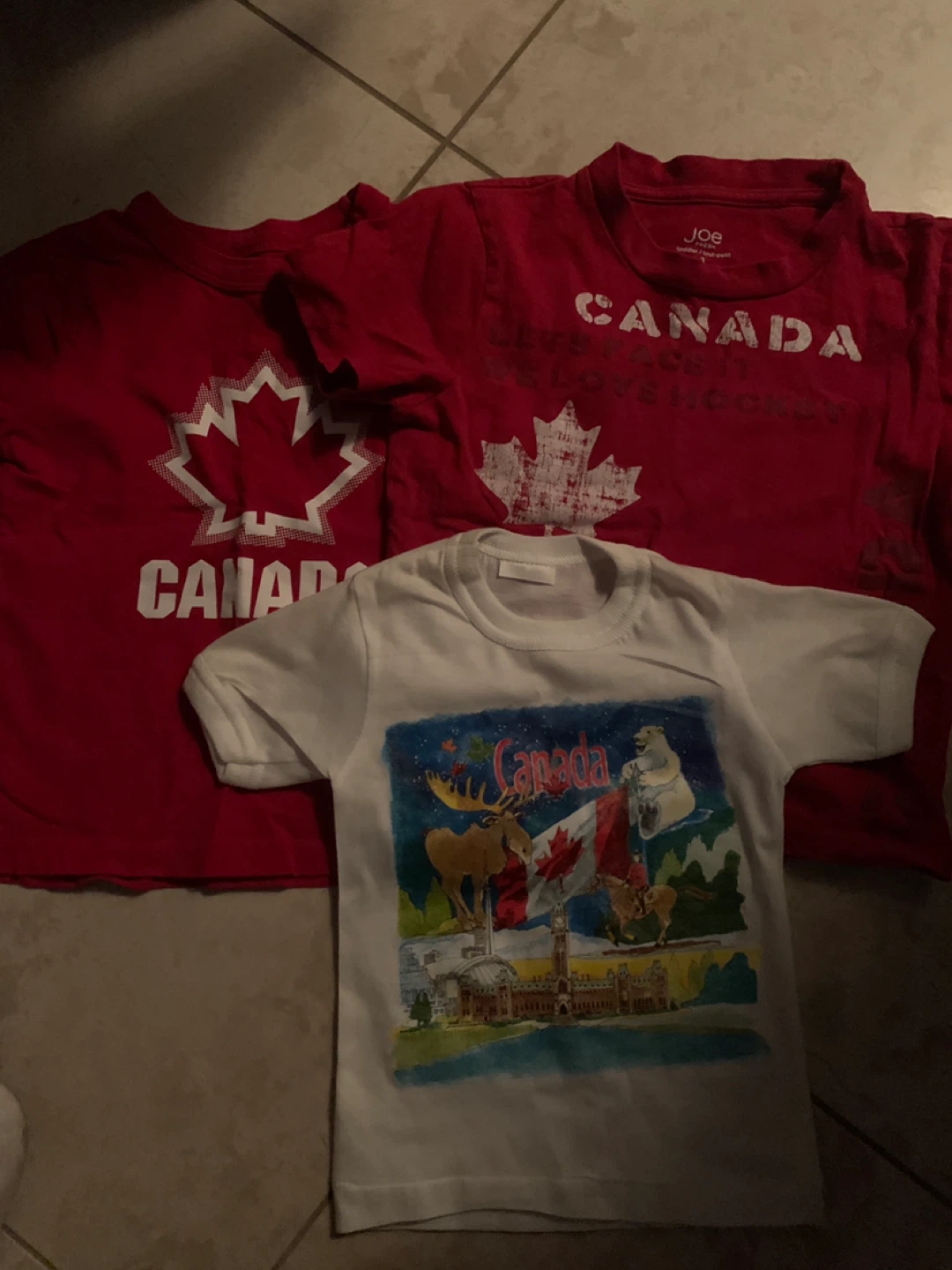 Canada Day toddler shirts - photo 2