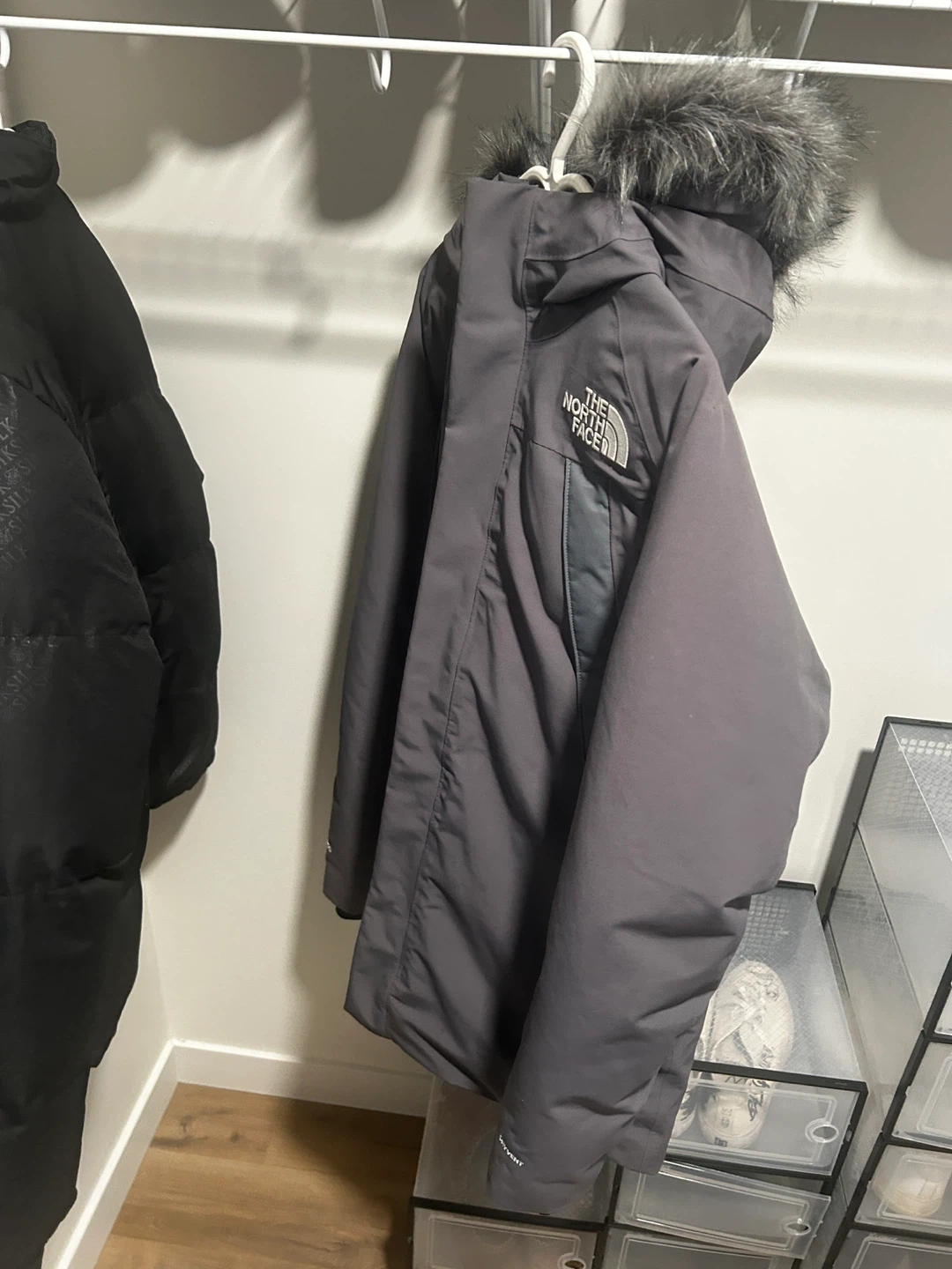 The North Face Grey Parka with Fur Hood - photo 5