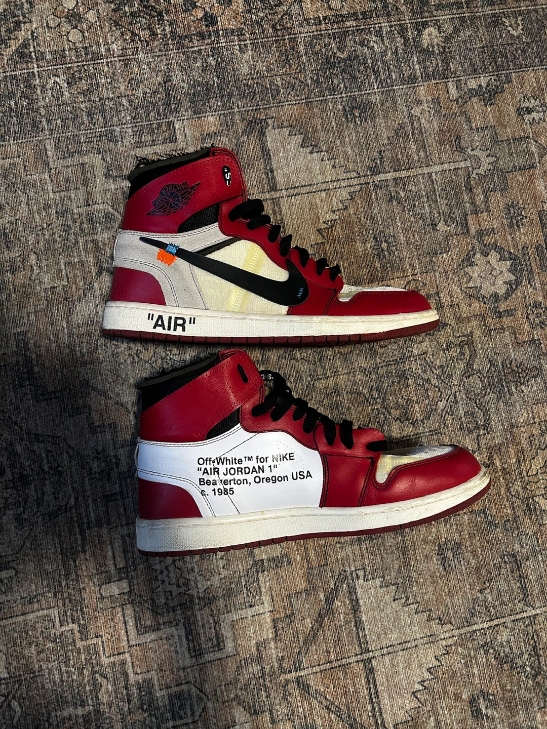 Off-White x Nike Air Jordan 1 Sneakers reps - photo 3