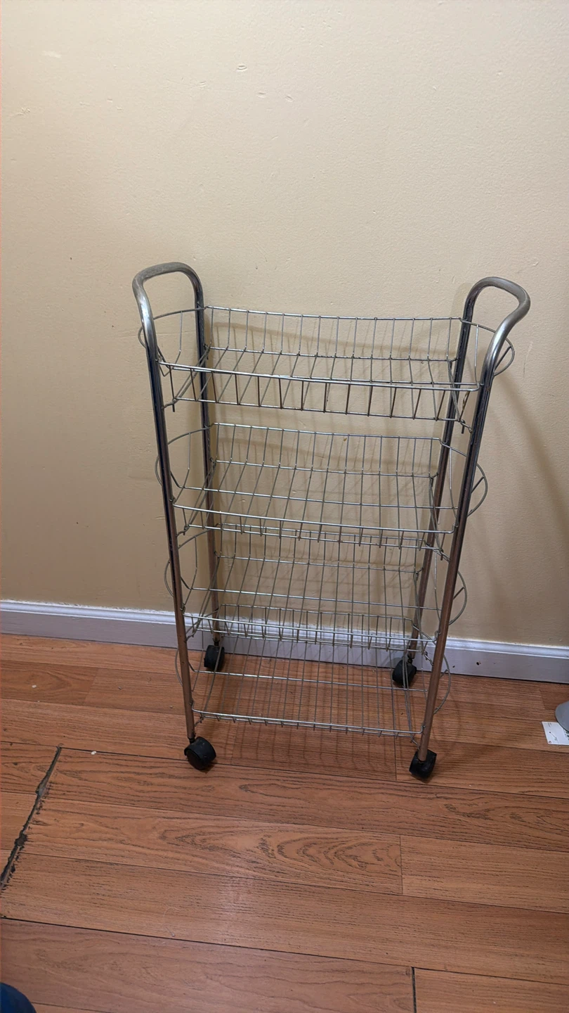 Metal Rolling Storage Cart - photo 2