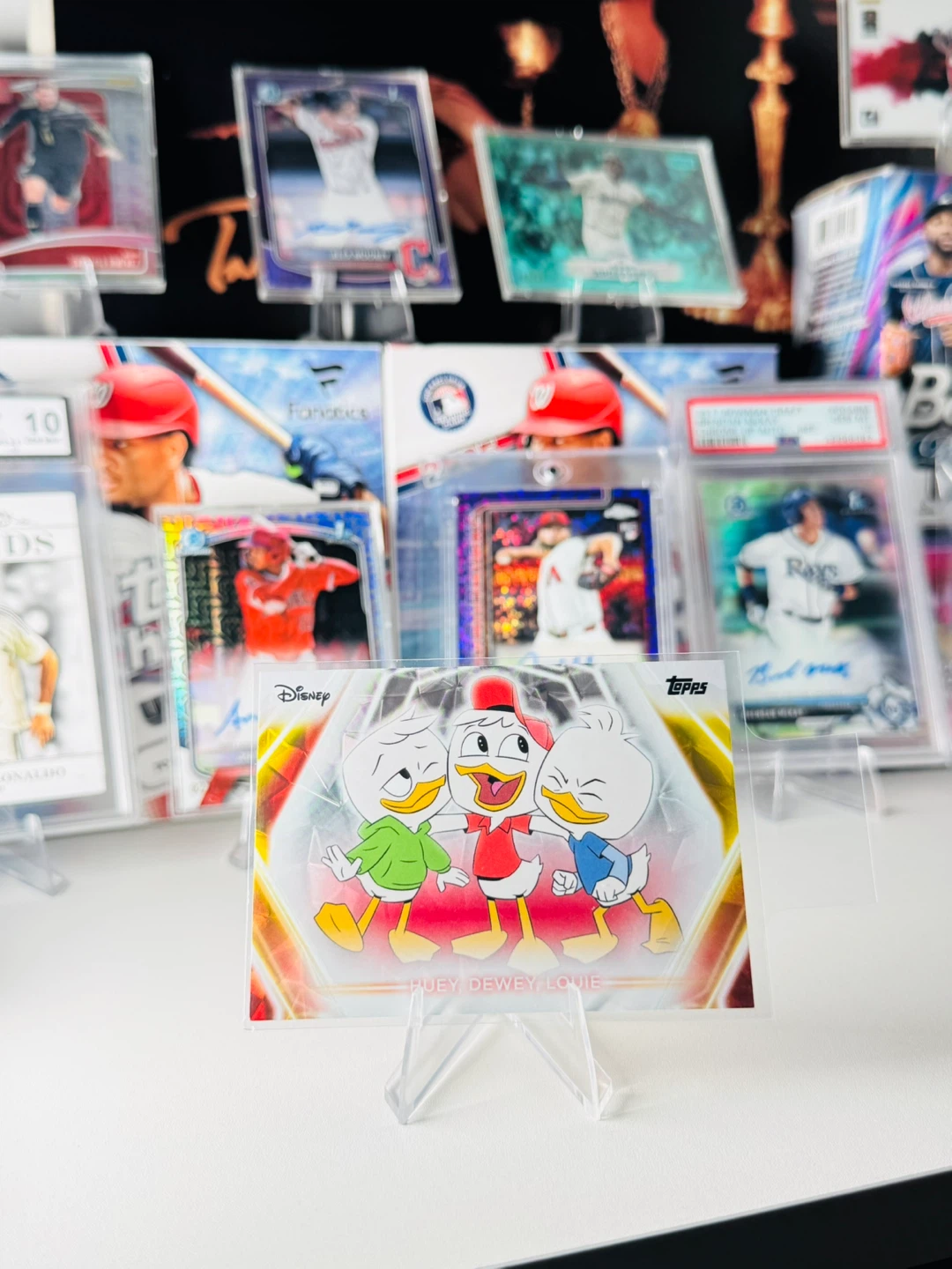 Disney Huey Dewey Louie Topps  Card