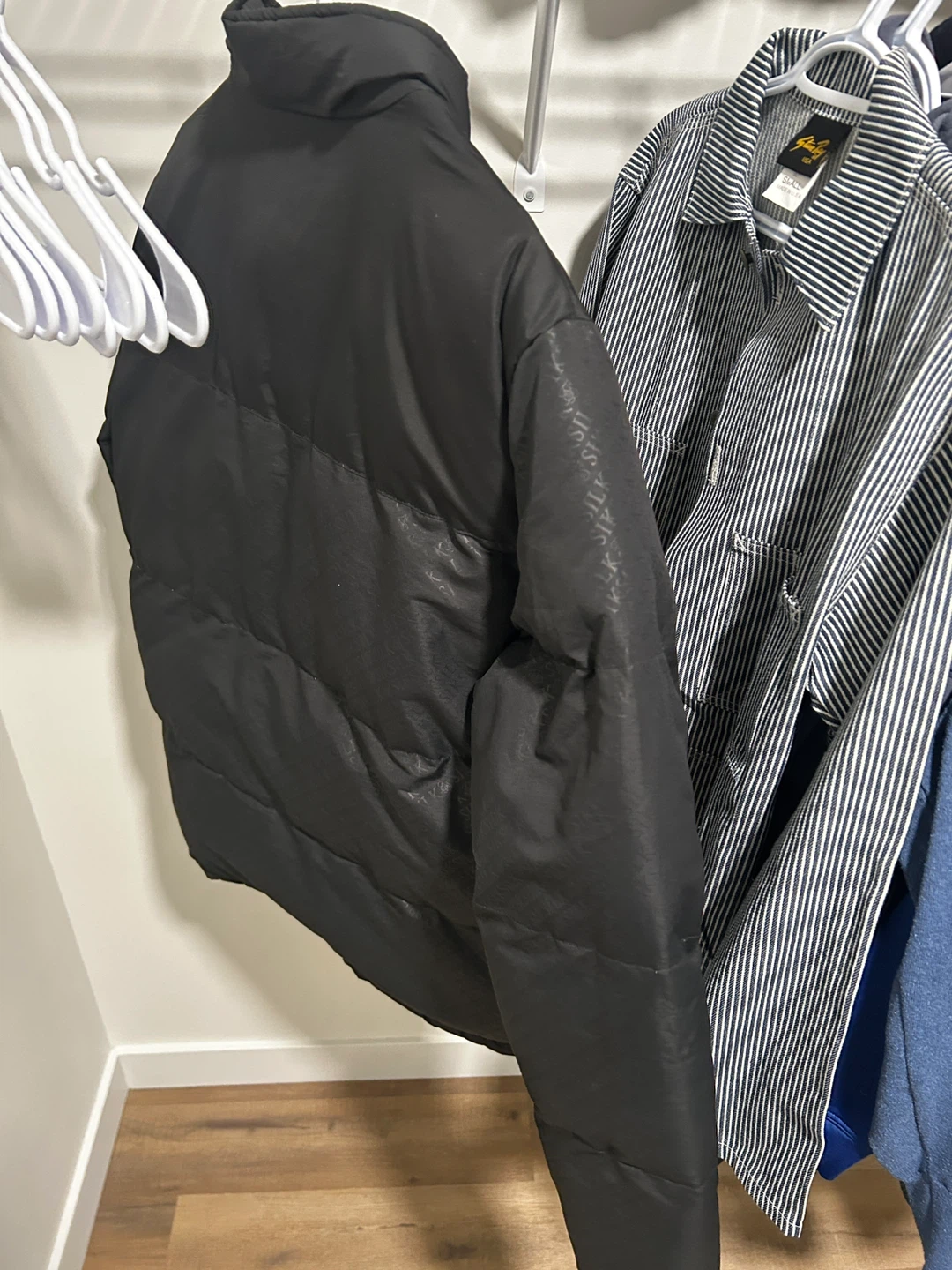 Siksilk Black Puffer Jacket - photo 3