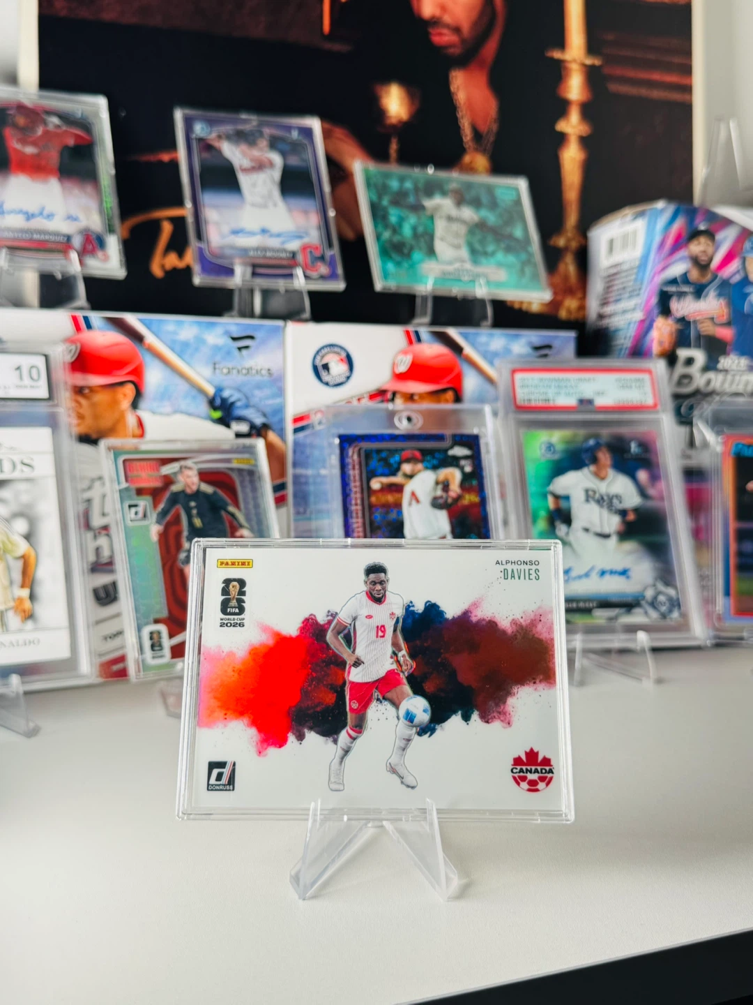 2026 Panini Donruss Soccer Alphonso Davies Card