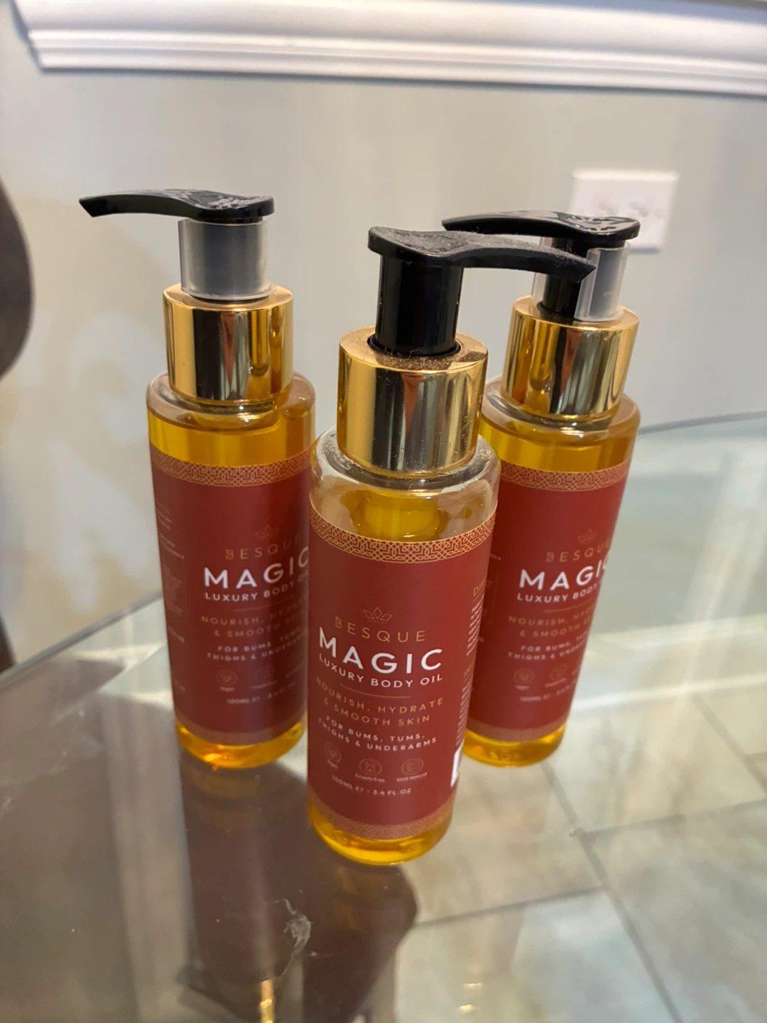 BESQUE MAGIC Luxury Body Oil - 3.4 FL OZ