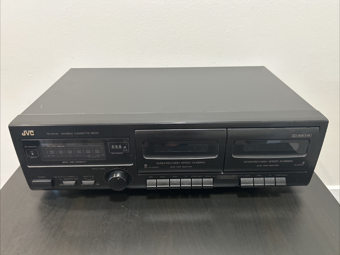JVC TD-W118 Double Cassette Deck