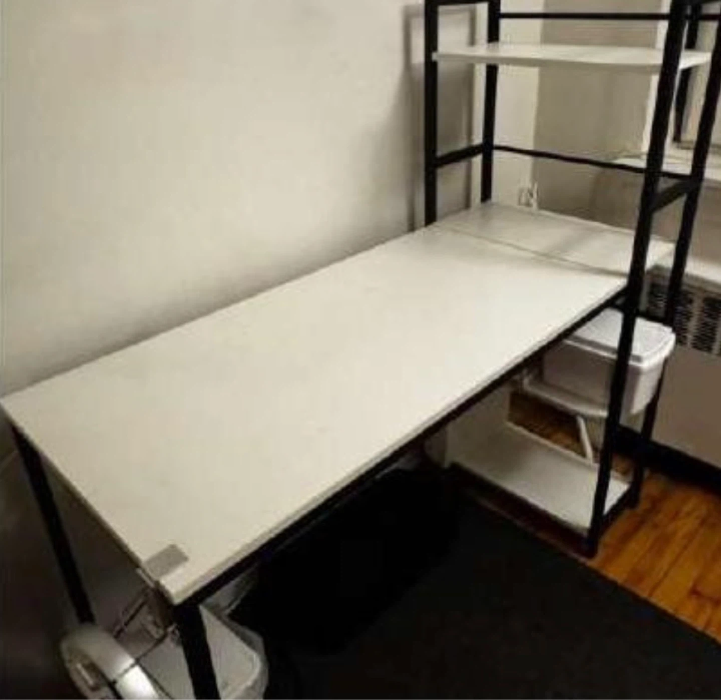 Desk with chair