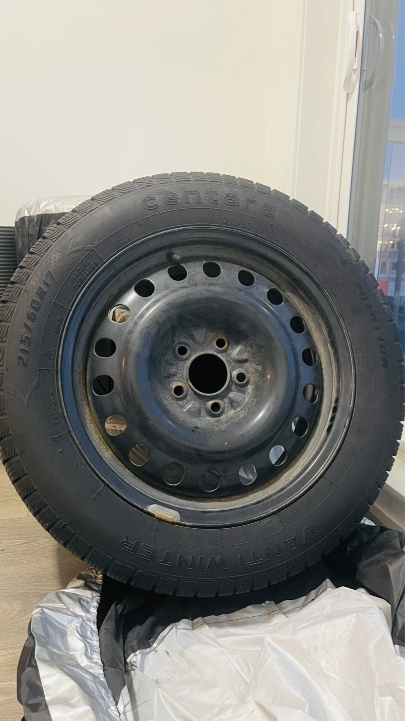 Set of 4 Winter Tired on RIMS with Covers - photo 2