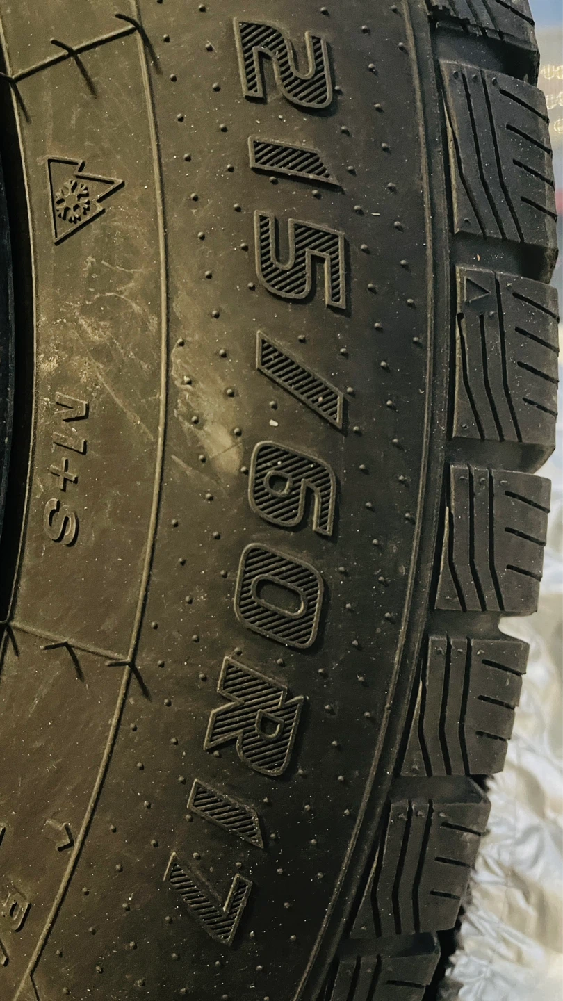 Set of 4 Winter Tired on RIMS with Covers - photo 4