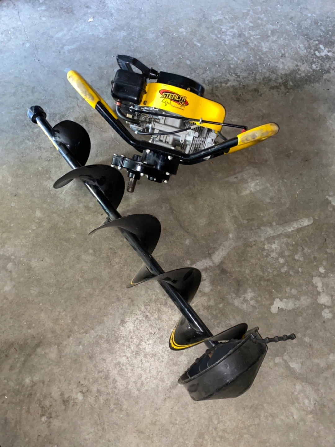 10” drill auger