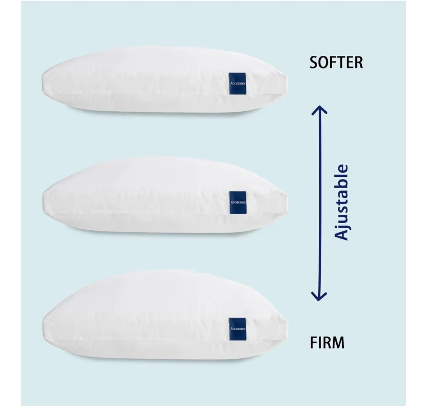 Accuratex Hybrid Down Alternative Pillow - photo 3