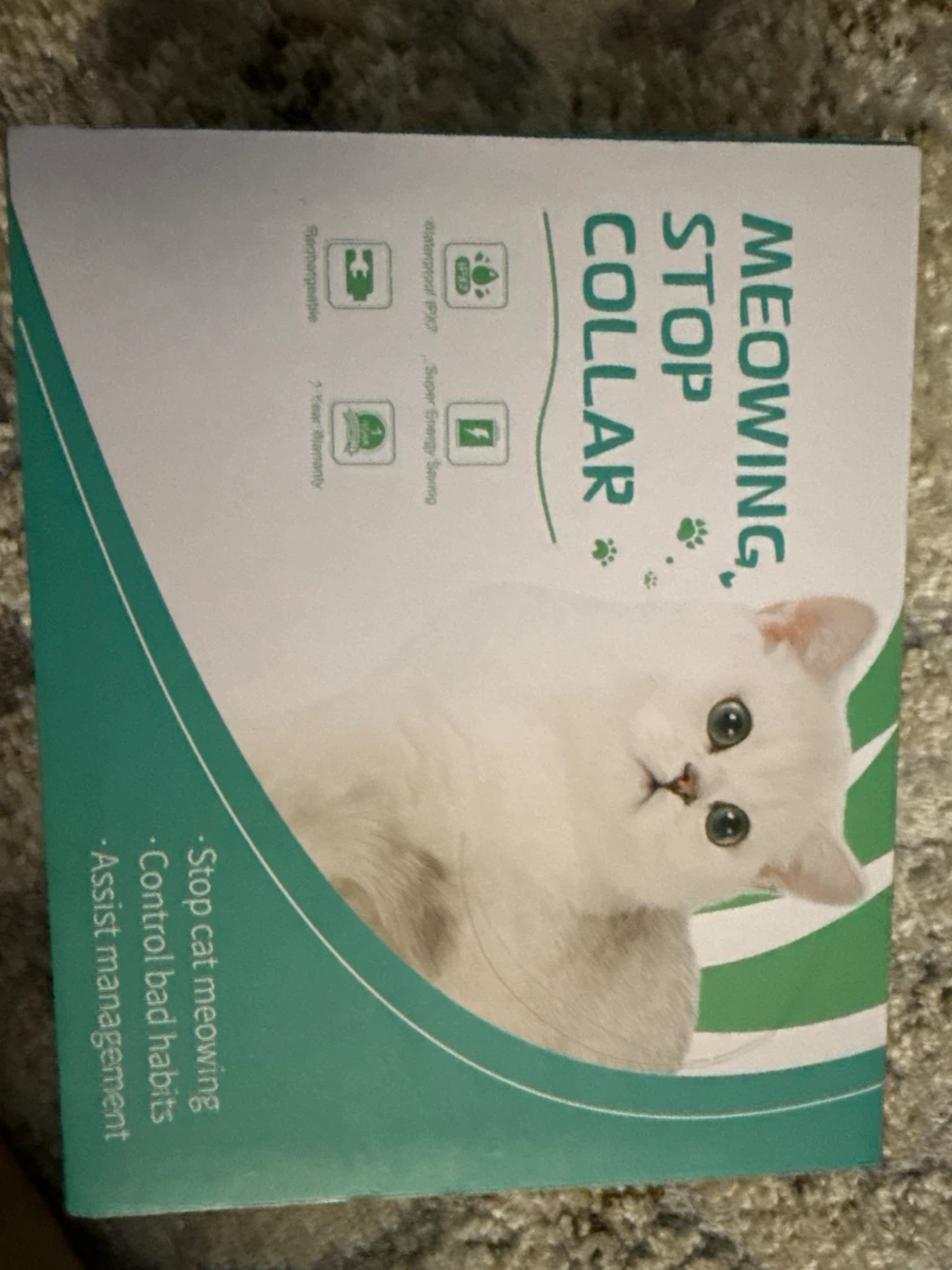 Meowing Stop Collar