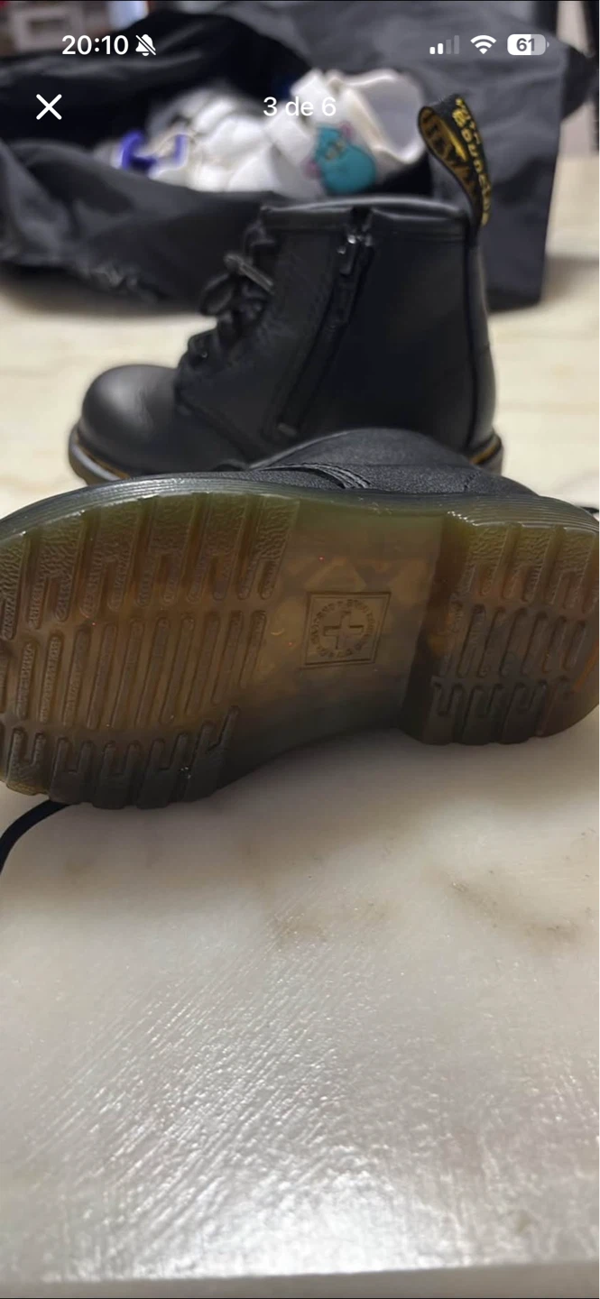 Dr. Martens Black Leather Boots