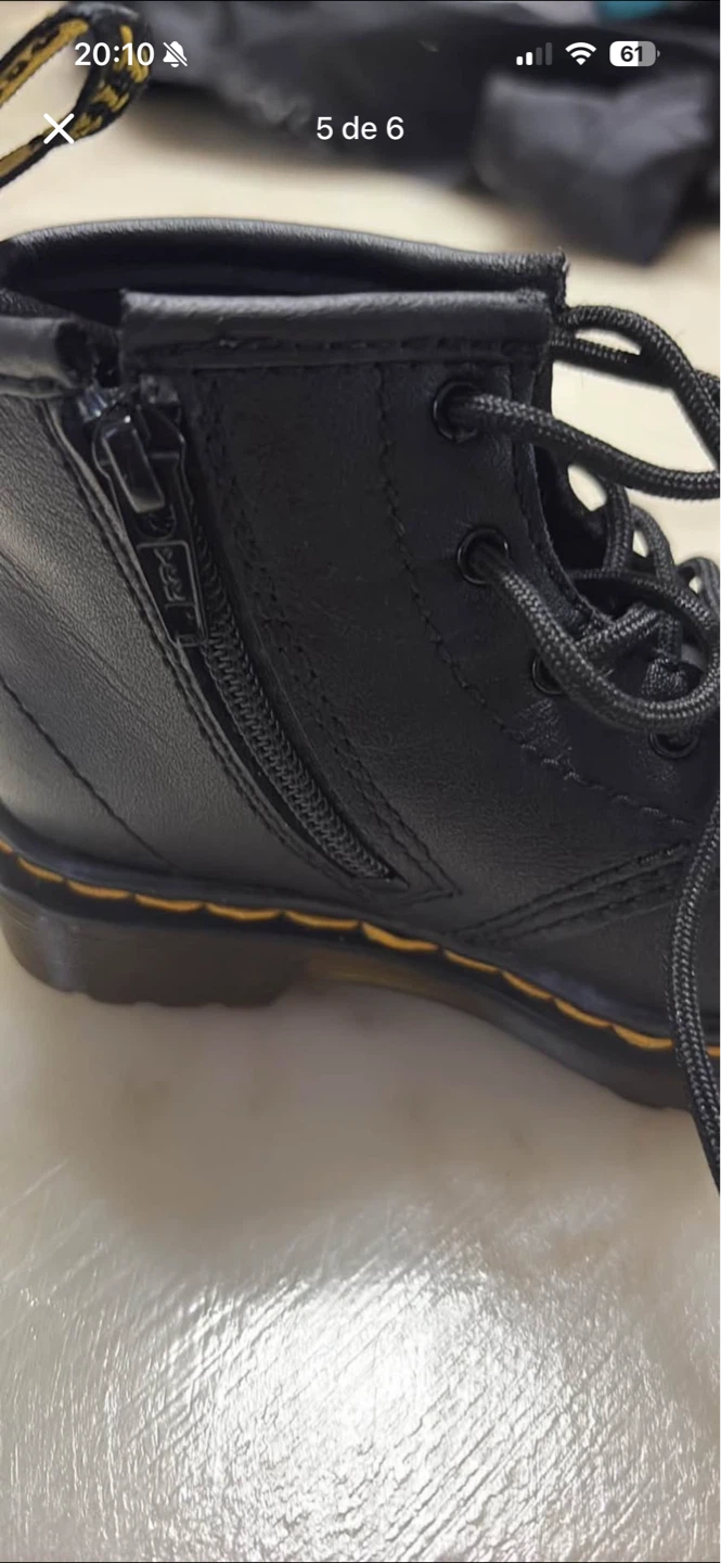 Dr. Martens Black Leather Boots - photo 3