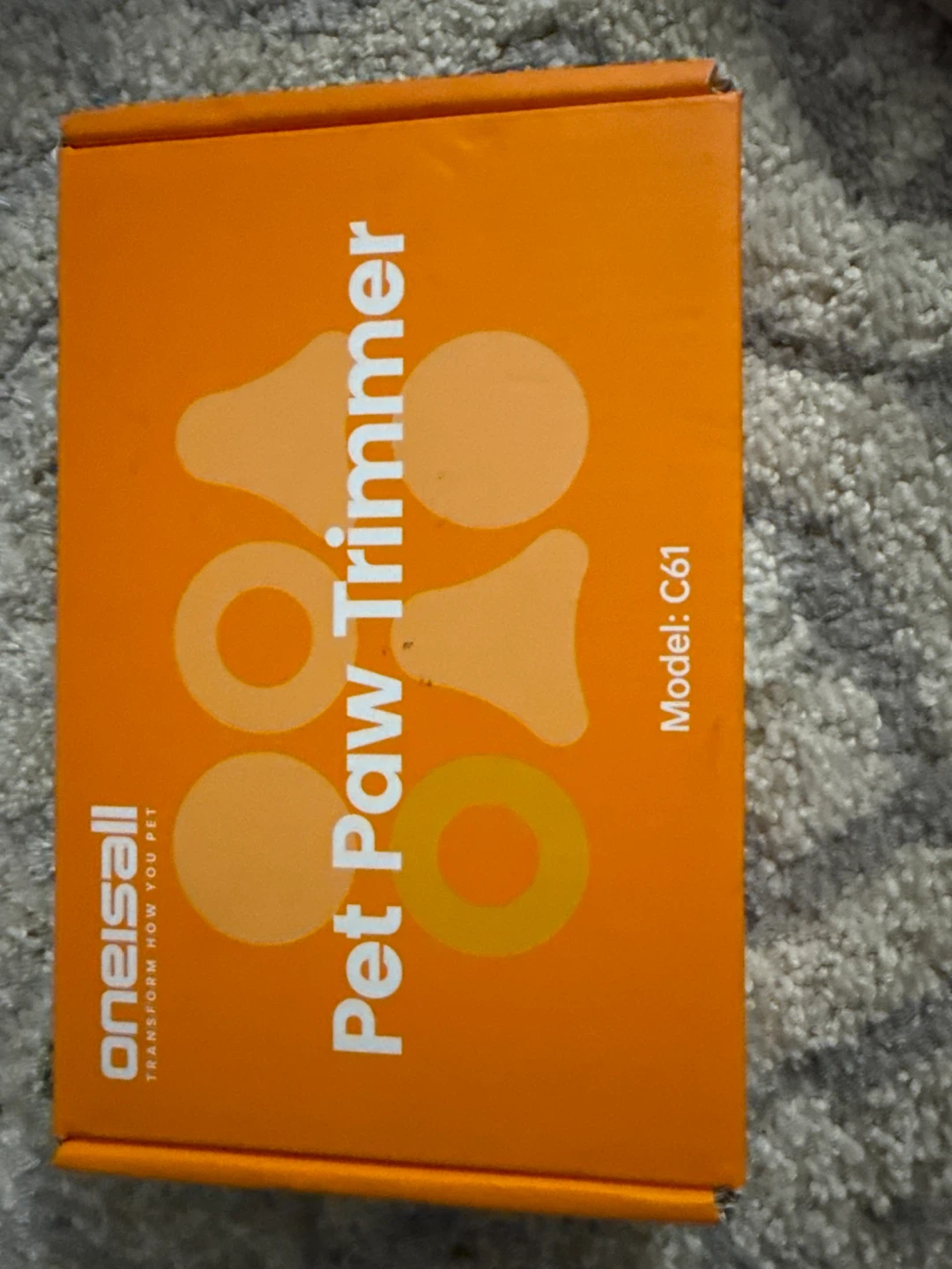 Oneisall Pet Paw Trimmer Model C61