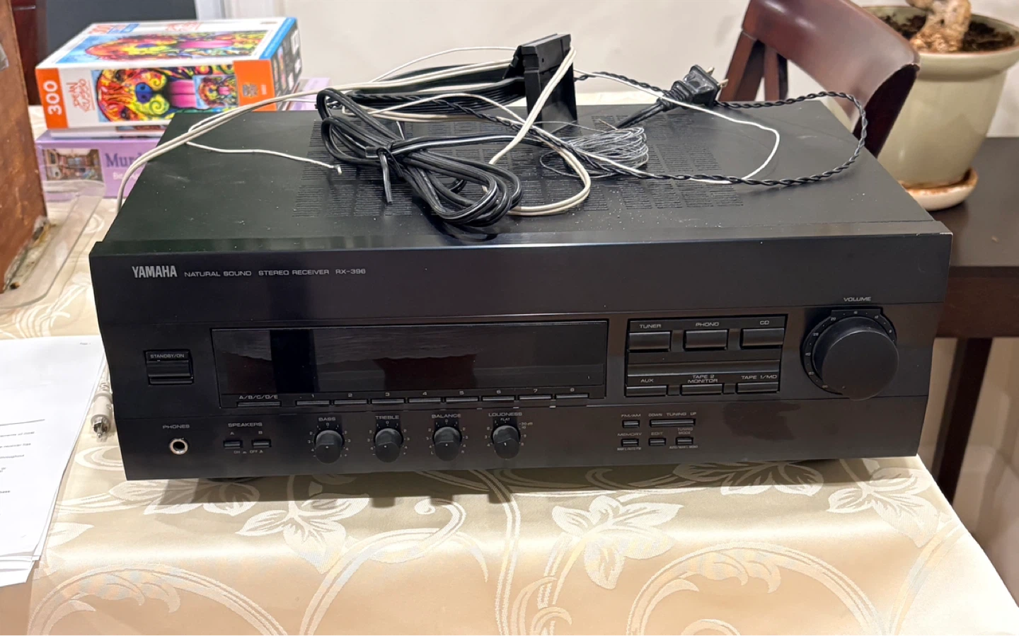 Yamaha RX-396 Natural Sound Stereo Receiver