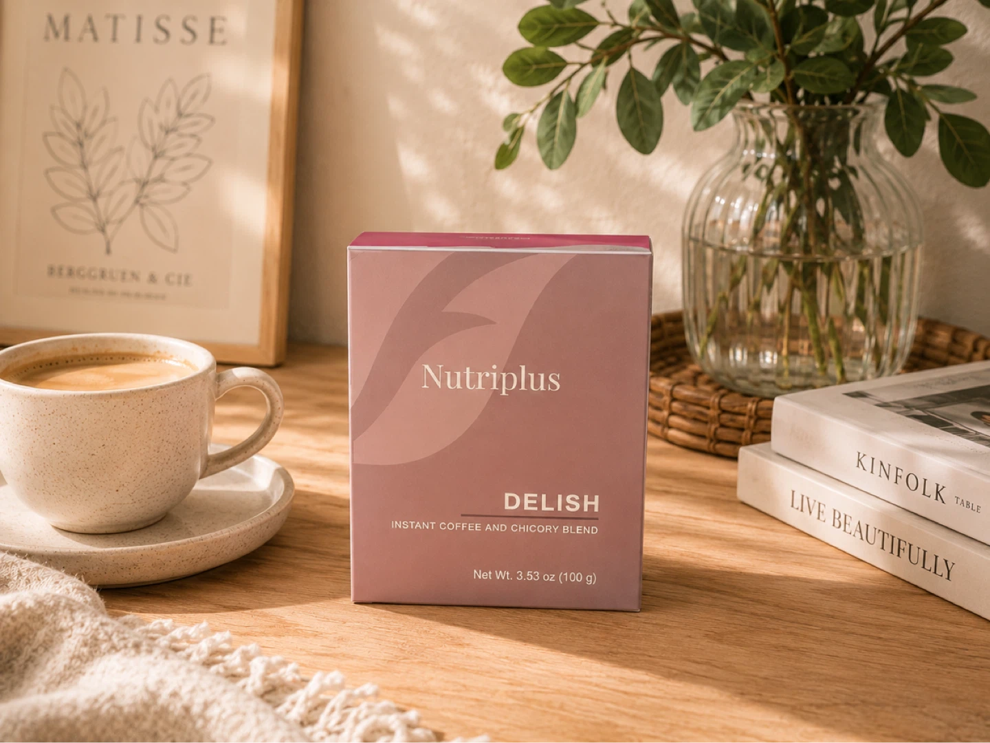 Nutriplus Delish Instant Coffee & Chicory Blend - photo 3