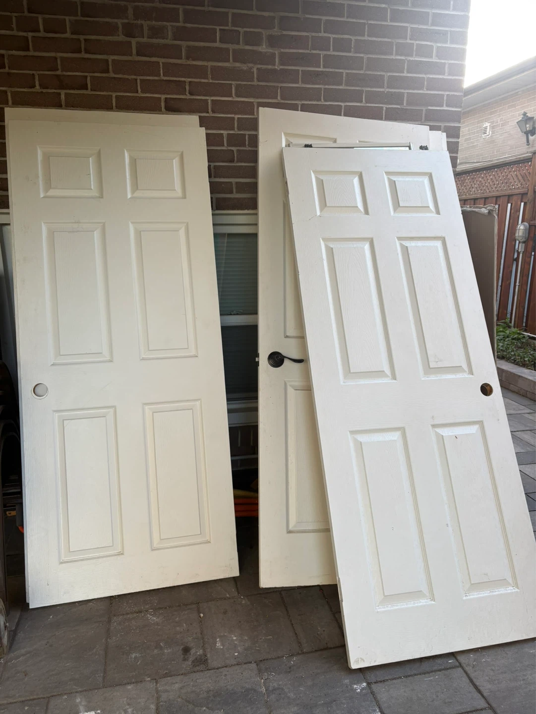 White Interior Doors (Set of 8)