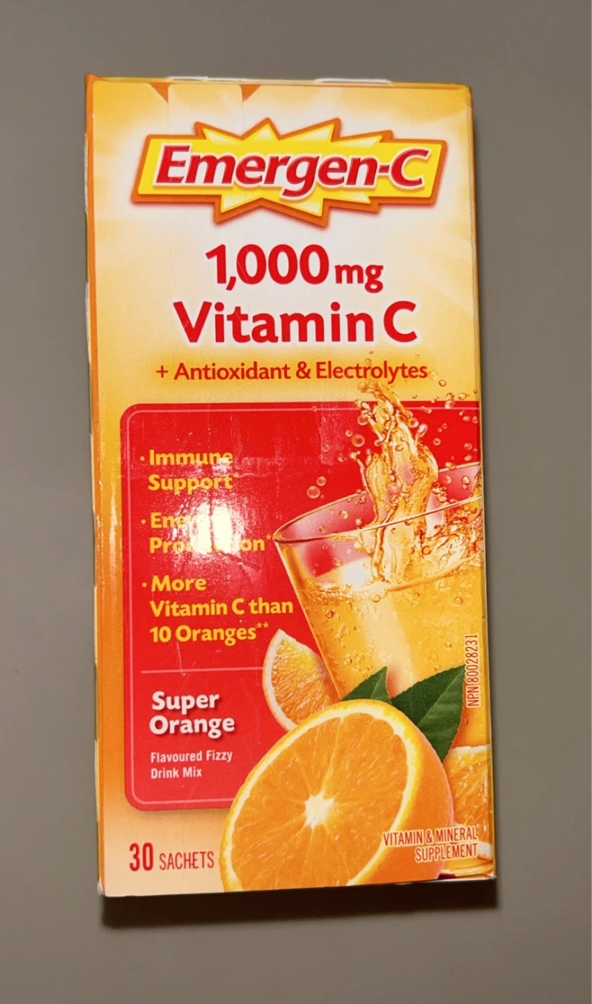 Emergen-C® Super Orange 1000mg Vitamin C - photo 2