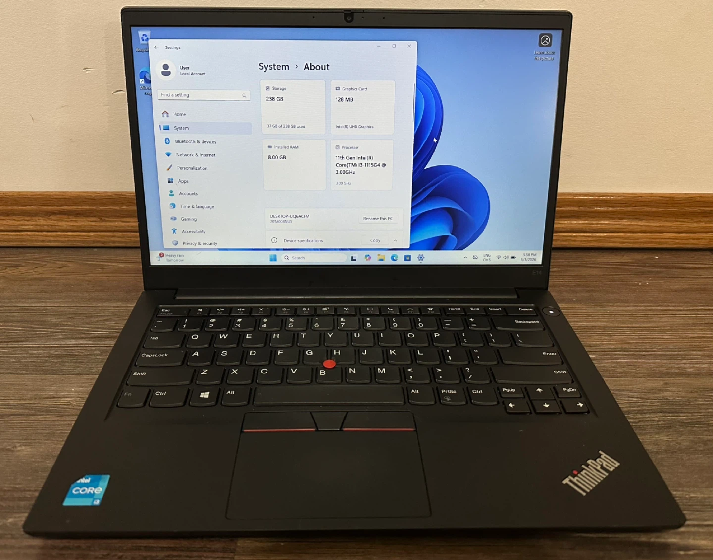 Lenovo E14 Gen2 - photo 2