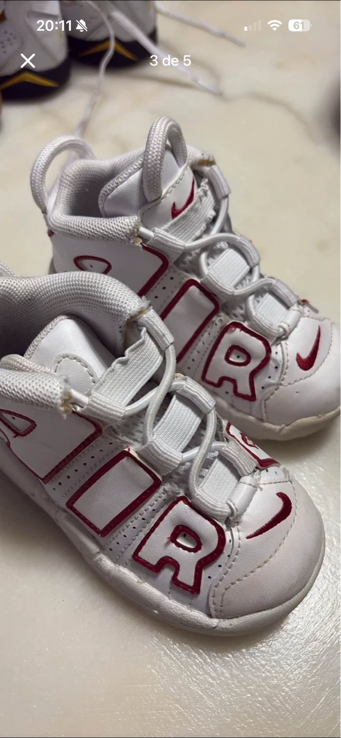 Nike Air More Uptempo Toddler Shoes - photo 3