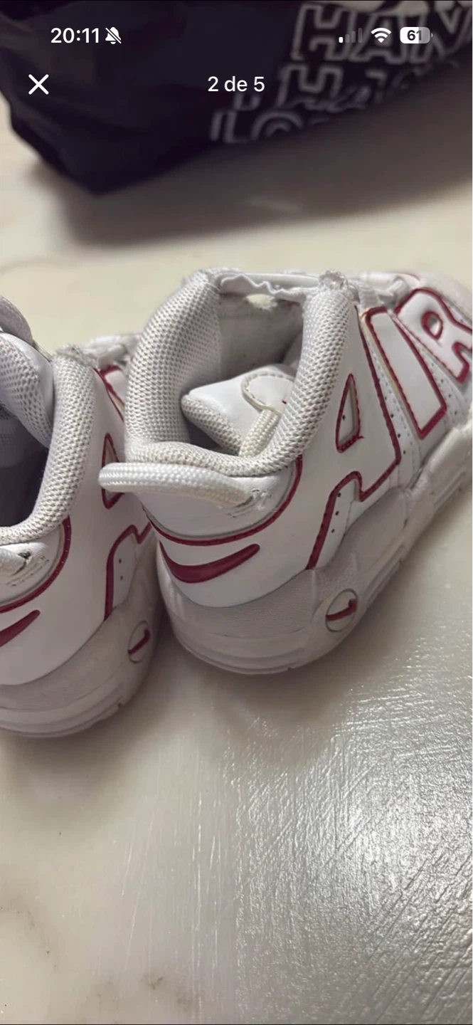 Nike Air More Uptempo Toddler Shoes - photo 2