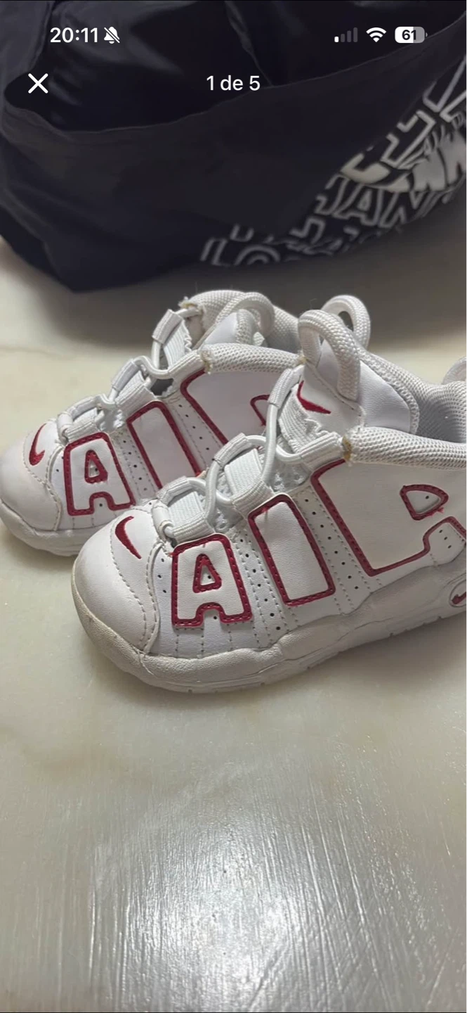 Nike Air More Uptempo Toddler Shoes