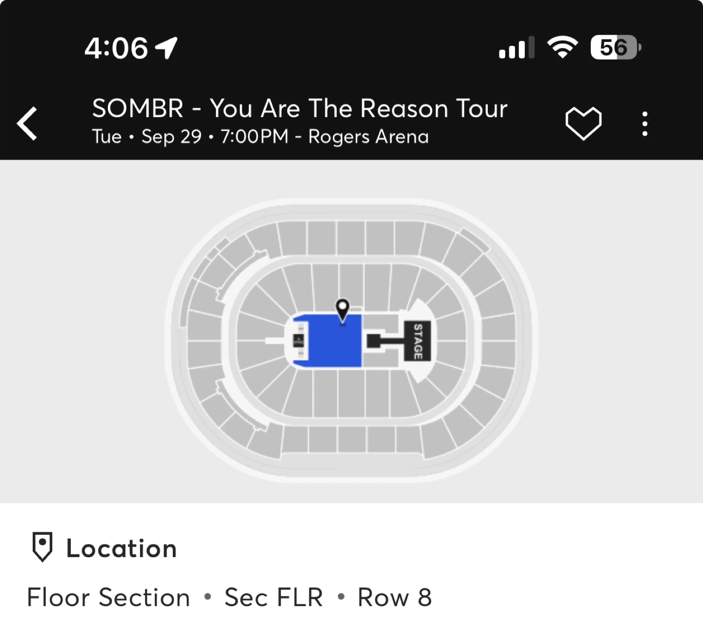 SOMBR - You Are The Reason Tour Tickets - September 29th, 2026 - photo 2