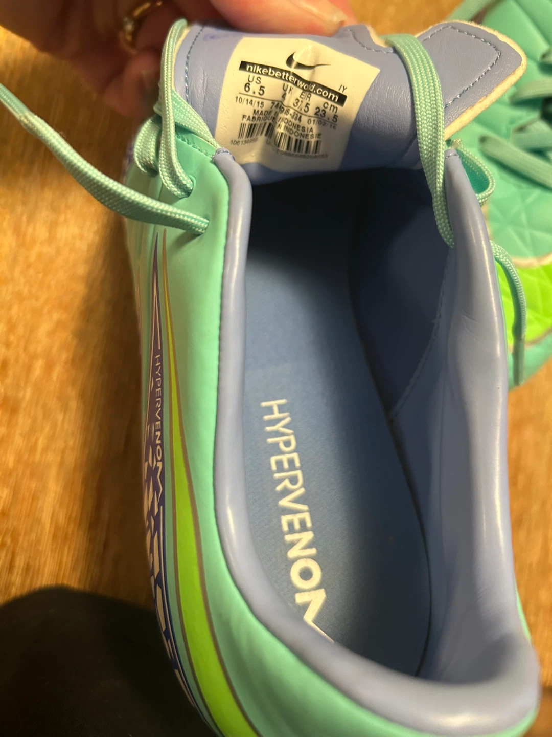 Nike Hypervenom Soccer Cleats 6.5 US - photo 5