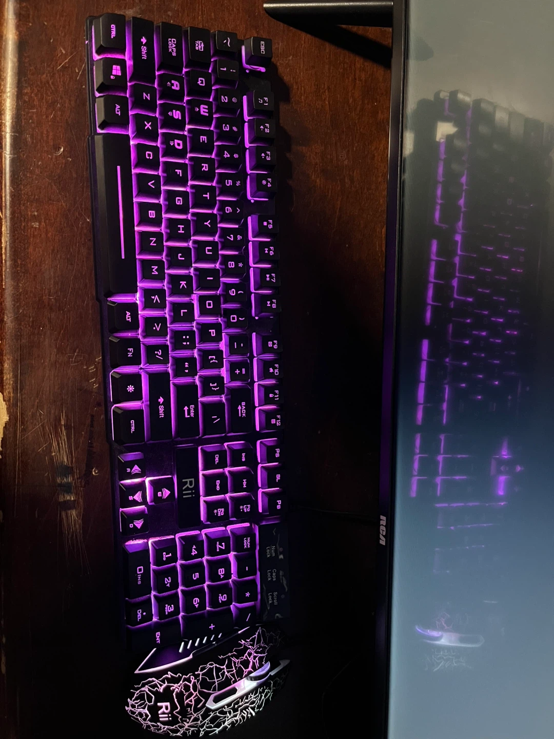 Rii Keyboard and Mouse Combo with Backlighting