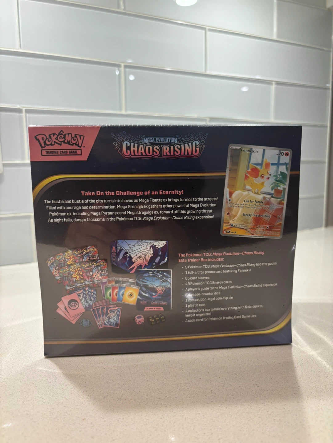 Pokemon TCG Mega Evolution Chaos Rising Elite Trainer Box - photo 2