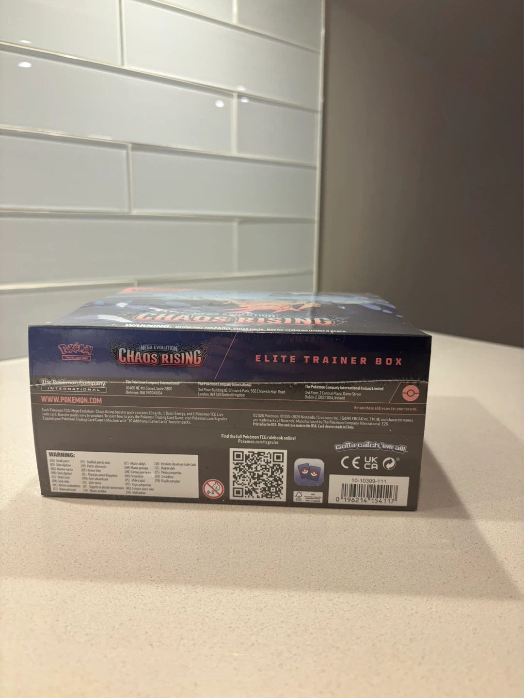 Pokemon TCG Mega Evolution Chaos Rising Elite Trainer Box - photo 3