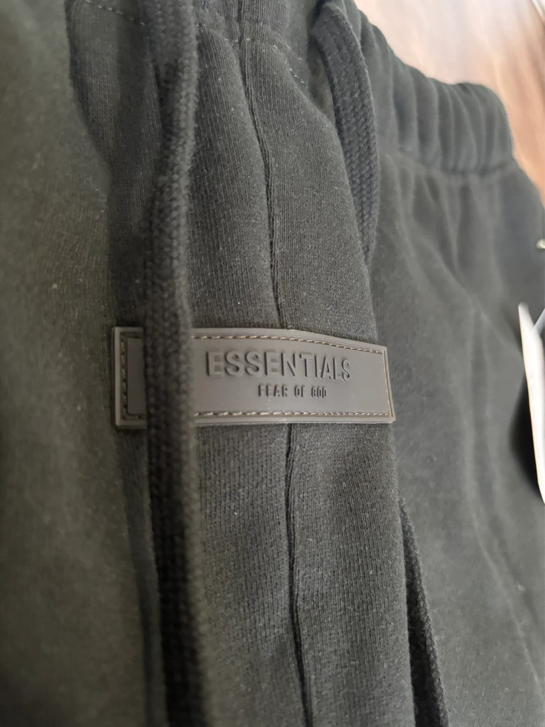 Black Essentials Fear Of God Sweatpants Size Medium - photo 3