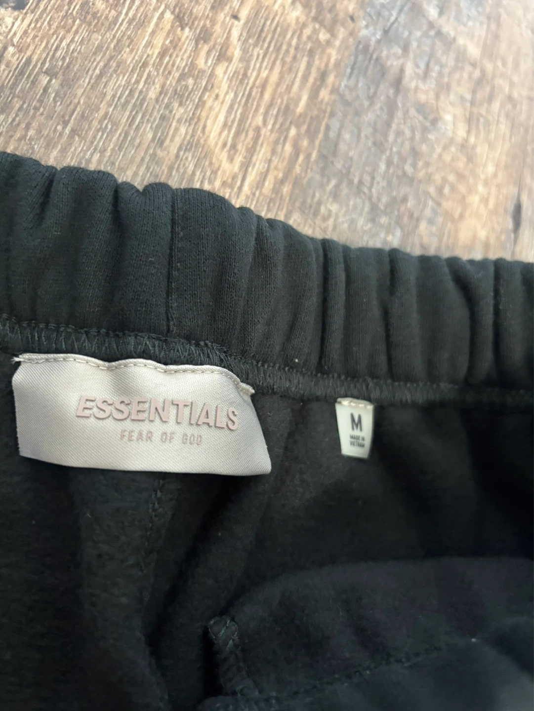 Black Essentials Fear Of God Sweatpants Size Medium - photo 4