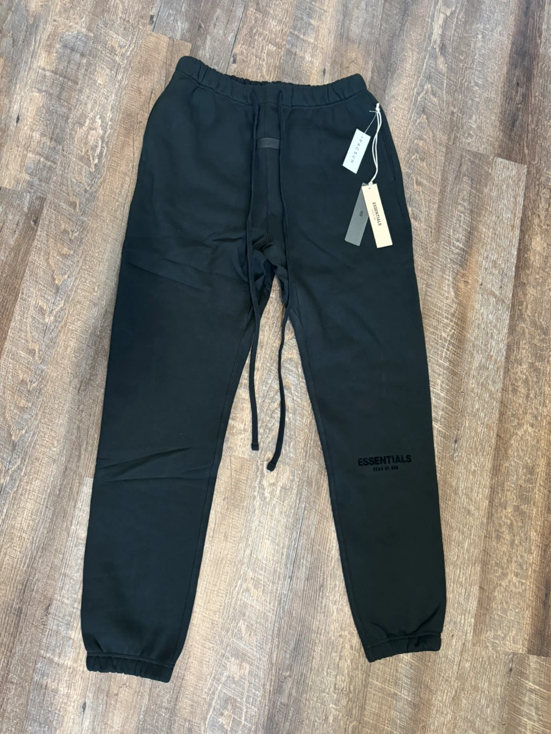 Black Essentials Fear Of God Sweatpants Size Medium