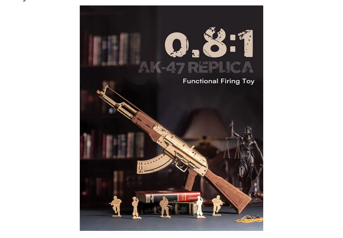 ROKR AK-47 Assault Rifle 3D Wooden Model Kit - photo 5