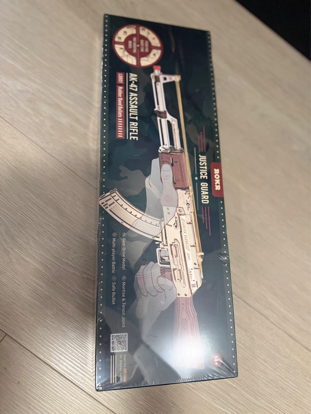 ROKR AK-47 Assault Rifle 3D Wooden Model Kit - photo 2