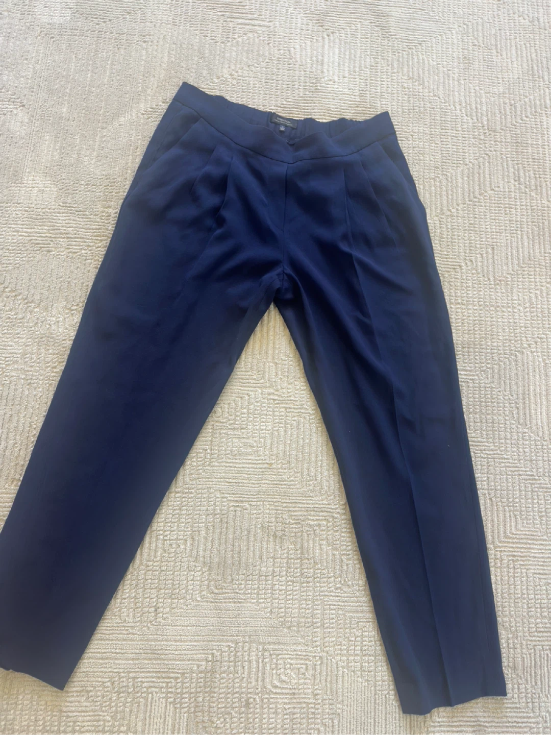 Babaton Navy Blue Trousers Size 6
