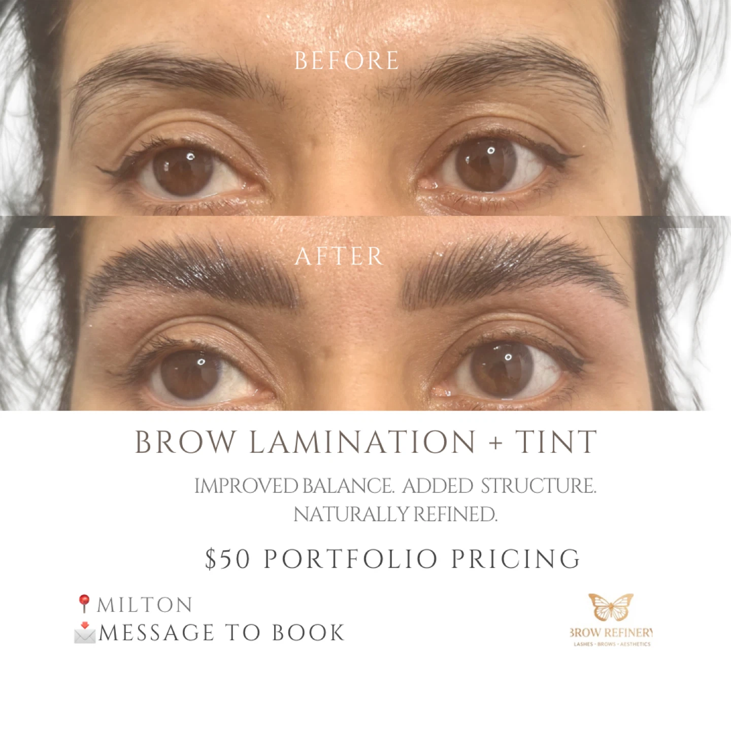 Brow Lamination + Tint Service - photo 3