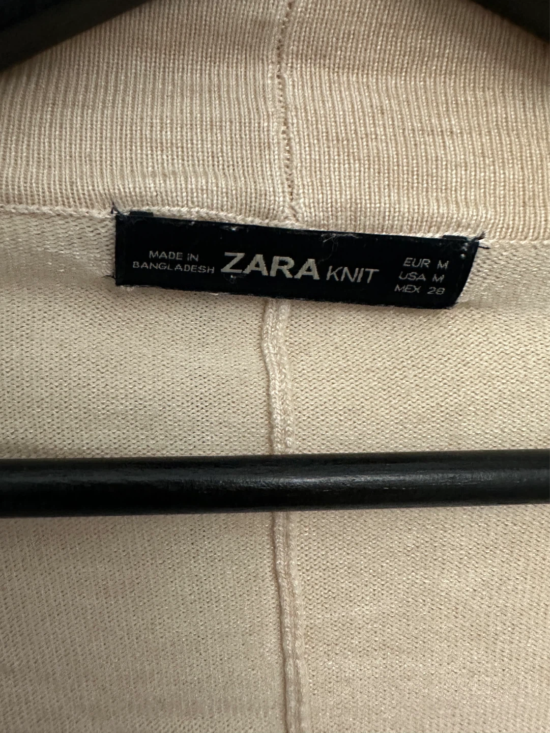 Zara Knit Cardigan - Beige - photo 2