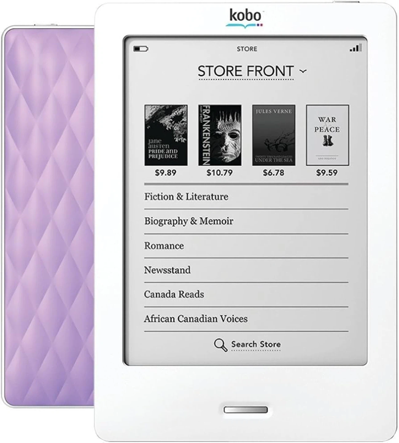 Kobo Touch eReader - Purple